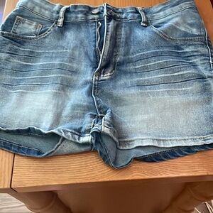 Denim Blue Women's Shorts